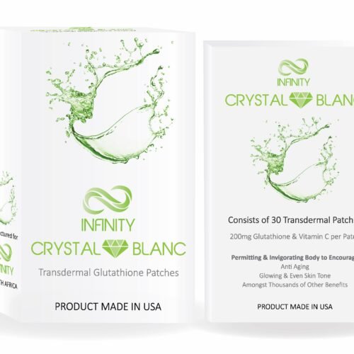 2x Infinity Crystal Glutathione Patches Promotion